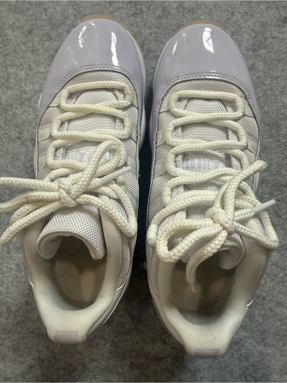 Air Jordan 11 Retro Low Pure Violet Shoes - Picture 10 of 12